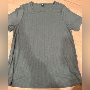 Old Navy Sage Green Short Sleeve Top